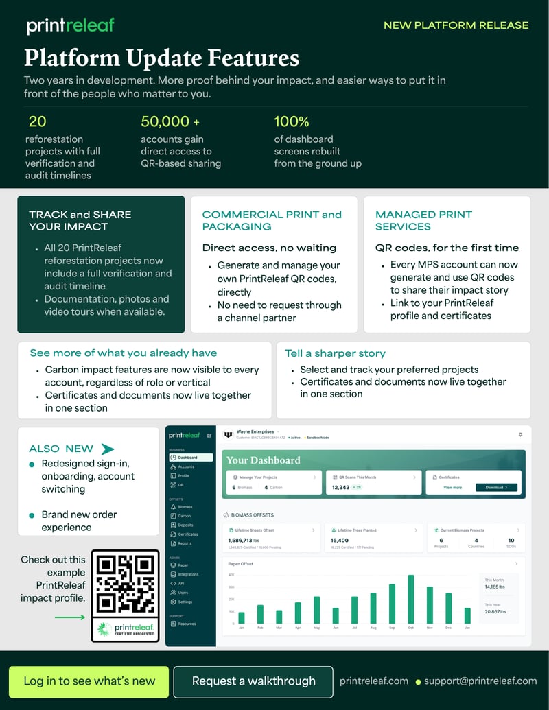 Platform updates 1 pager