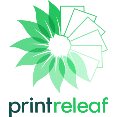 PrintReleaf Logo Vertical