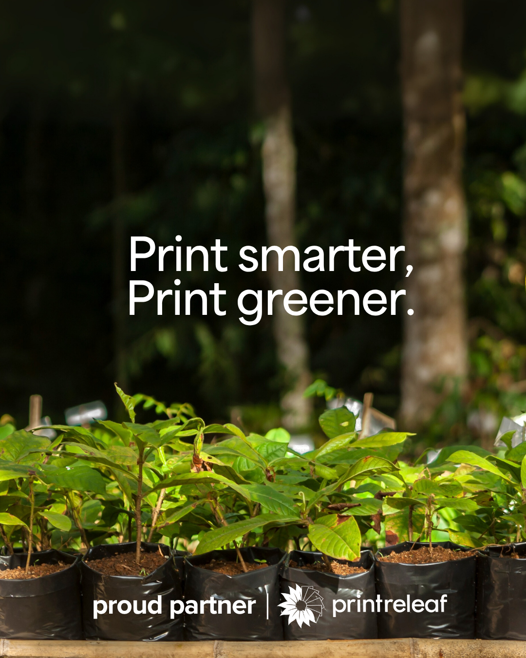 Print smarter, Print greener.