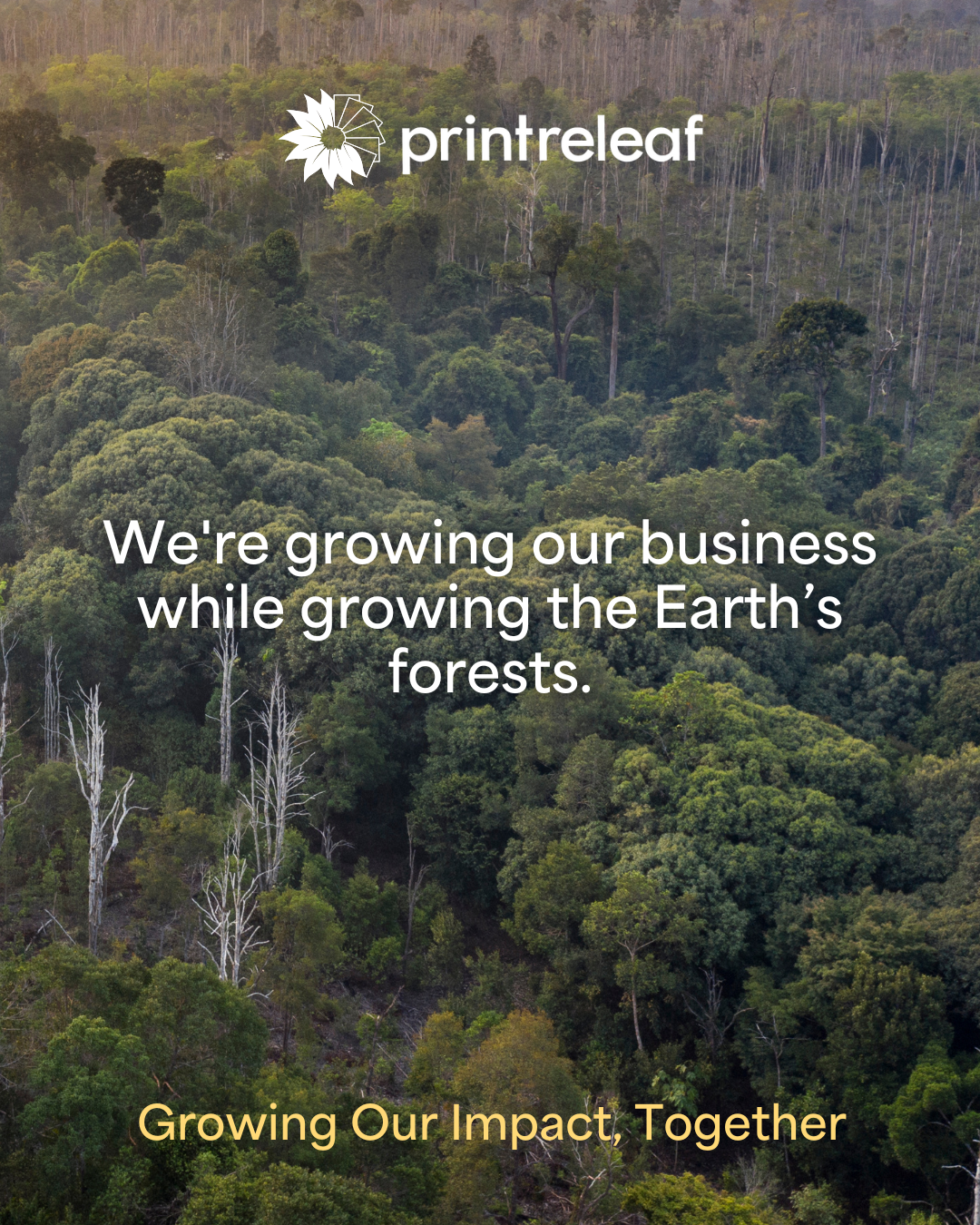 Earth Day 2025 with PrintReleaf