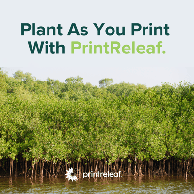 Plant as you print, with PrintReleaf