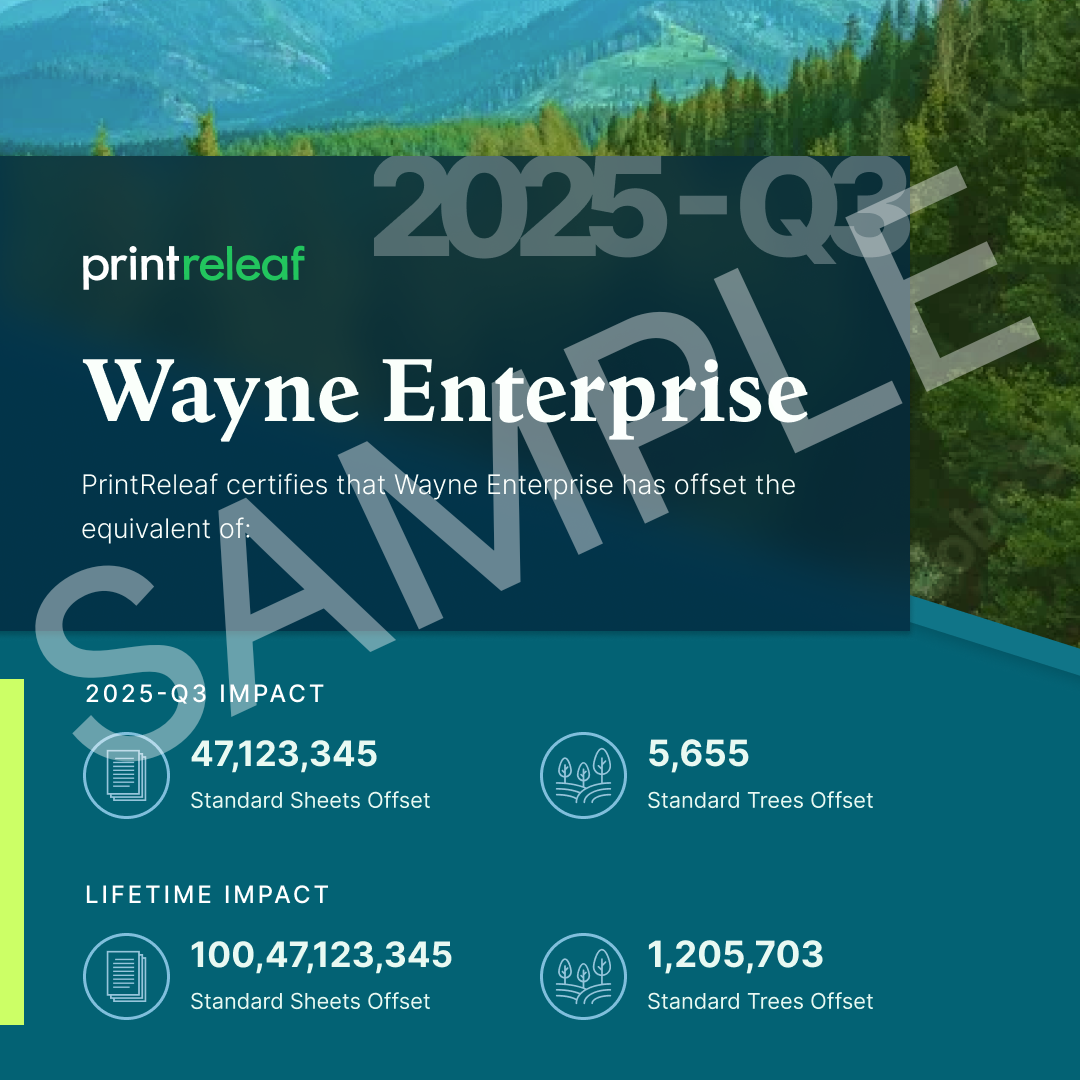 Q3 Social Impact Graphic - Sample