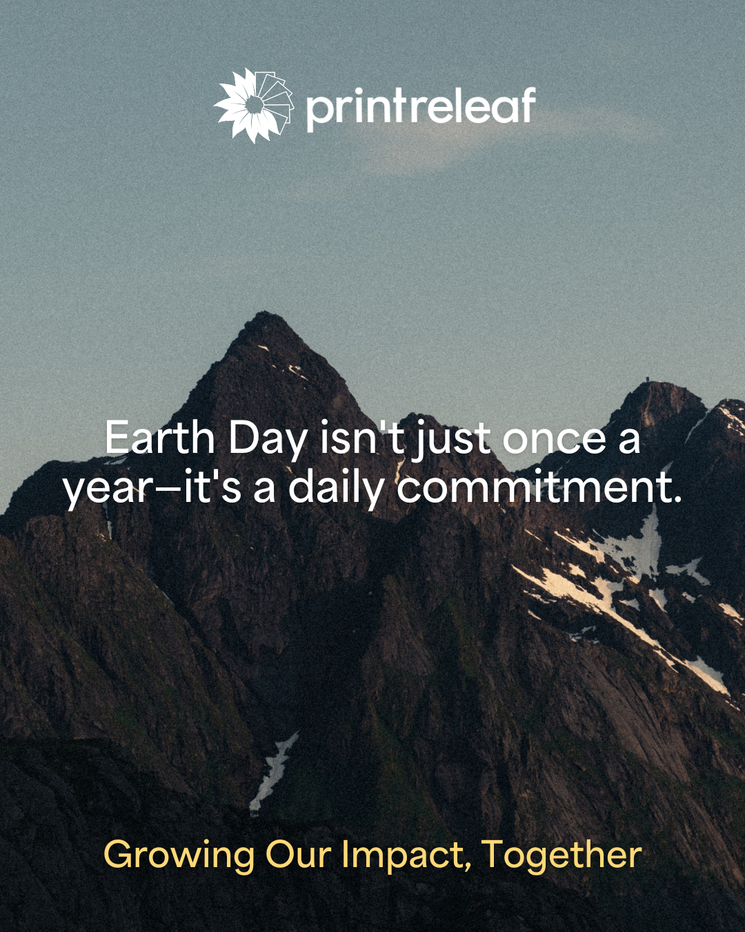 Earth Day 2025 with PrintReleaf
